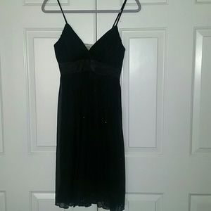 Sparkly Little Black Dress